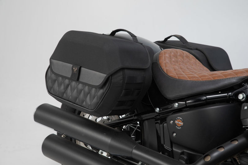 Legend Gear Side Bag System LH Harley-Davidson Softail Str Bob (17-),Standard (20-)