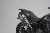 TRAX ADV aluminum case system + Akrapovic Black. 45/37 l. Triumph Tiger 900 (19-23).
