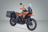 DUSC hard case system Black. 33/33 l. KTM 125 SMC R, 250 Adv, 390 Adv.