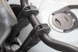 Bar riser for Ø 28 mm handlebar H=20 mm Black