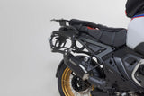 TRAX ADV aluminium case system + Akrapovic Black. 45/45 l. BMW R 1300 GS Adv. (24-).