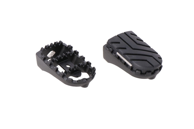 ION footrests Black. As pair.