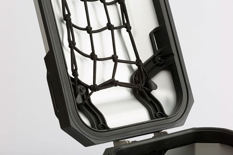 TRAX ADV M Lid Net For TRAX ADV M Side Case Black