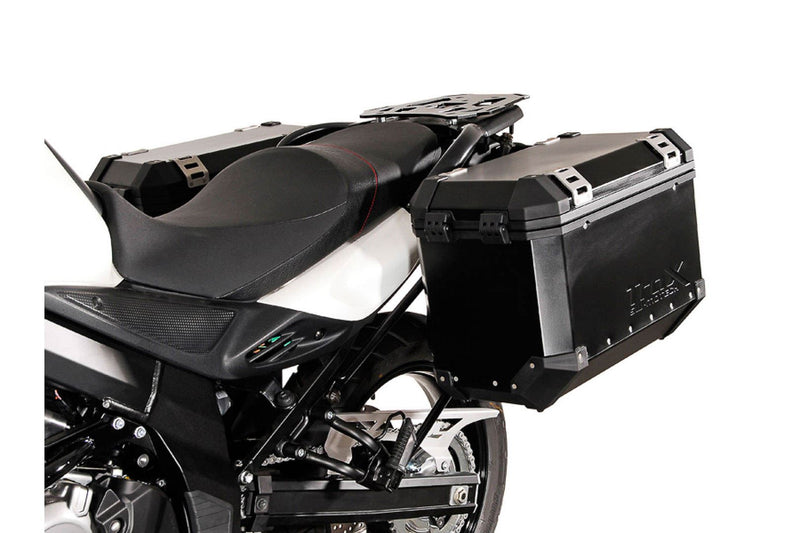 EVO Side Carriers Suzuki DL 650 (11-16) Black