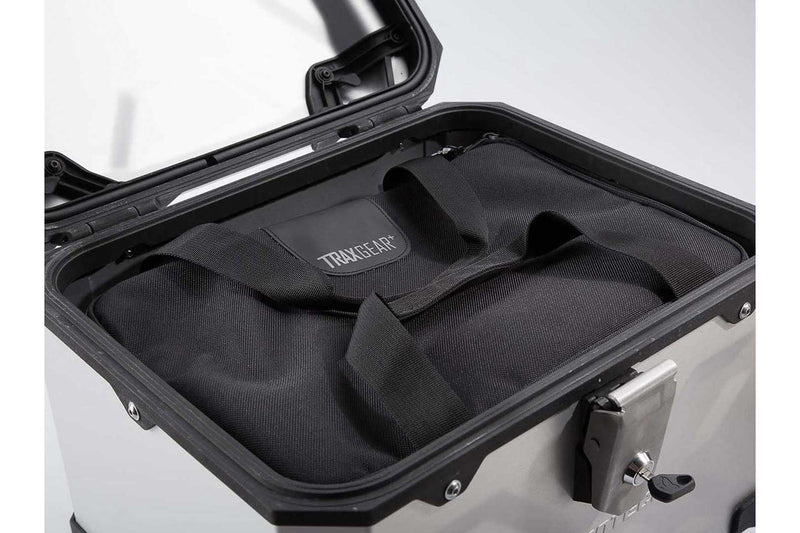 TRAX ADV Top Case Aluminum 38 litre Black