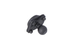 T-Lock holder for socket arm Incl 1" ball Black