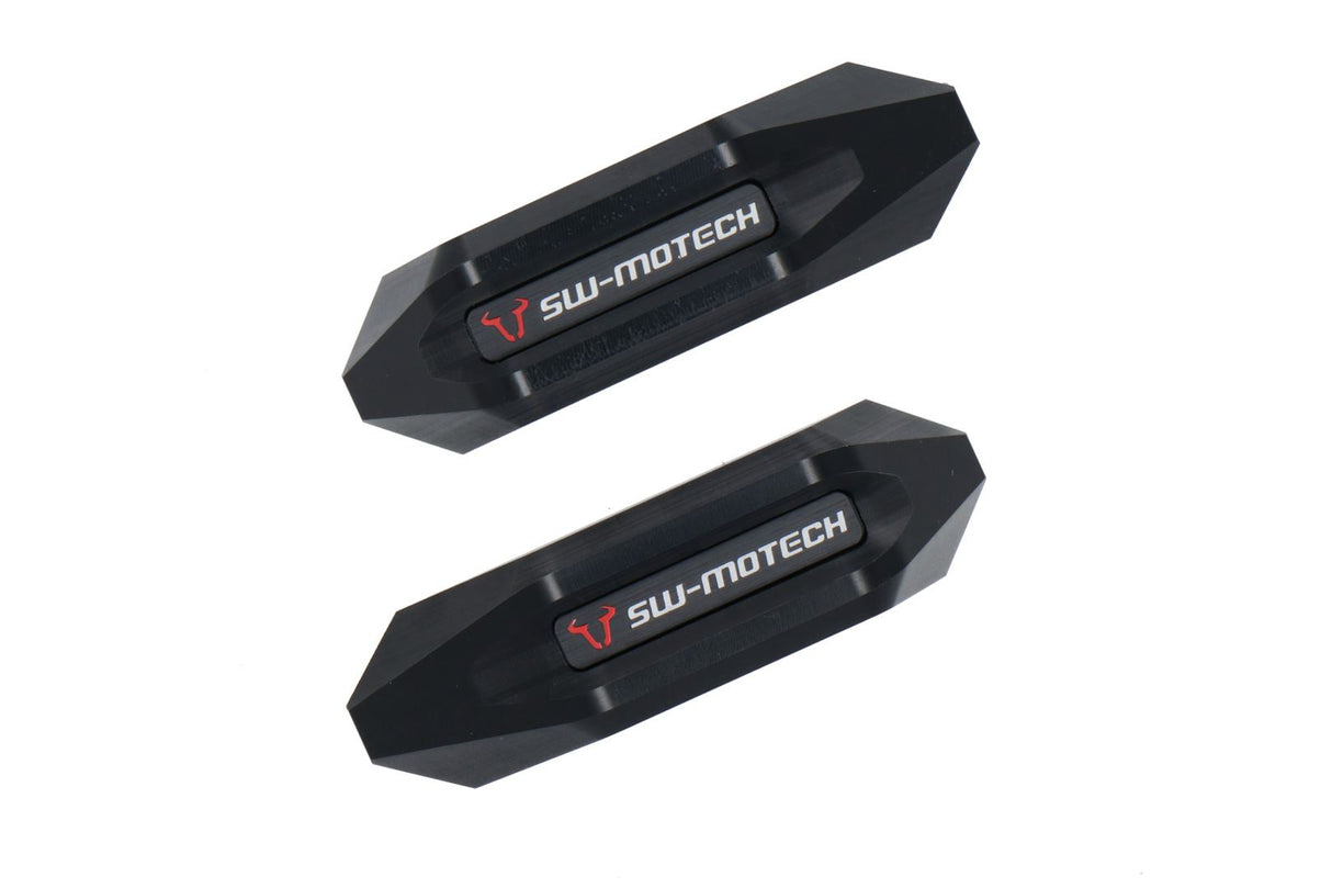 Slider set for frame Black Kawasaki Z 1000 (10-)