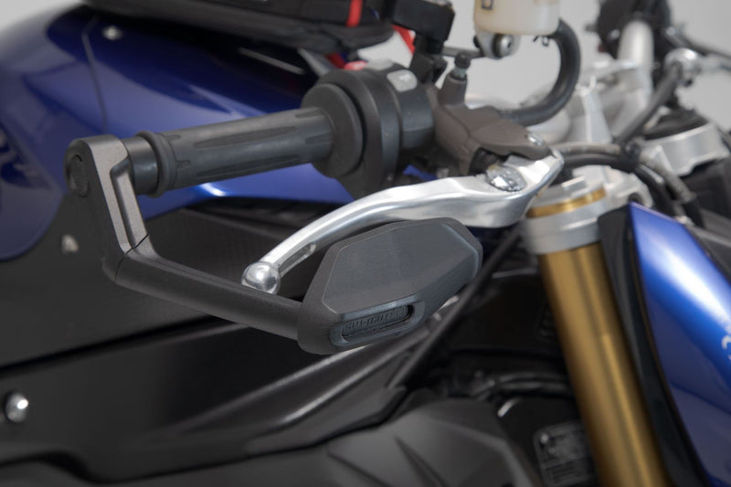 Lever Guards BMW S 1000 R (16-), R nineT / Pure (20-) with Wind Protection Black