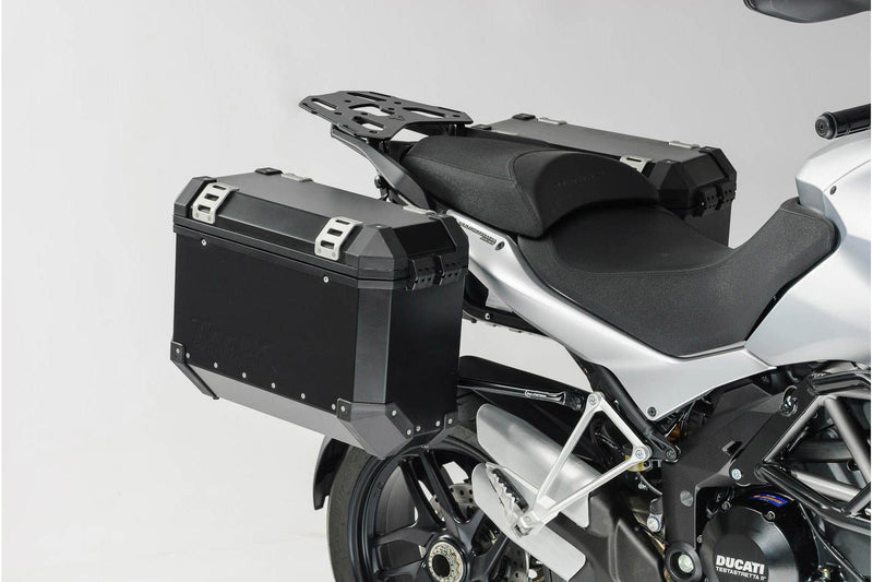 EVO Side Carriers Ducati Multistrada 1200 / S (10-14) Black