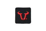 SW-MOTECH Patch Boxed Bull 7.0 cm x 7.0 cm. For sewing on.