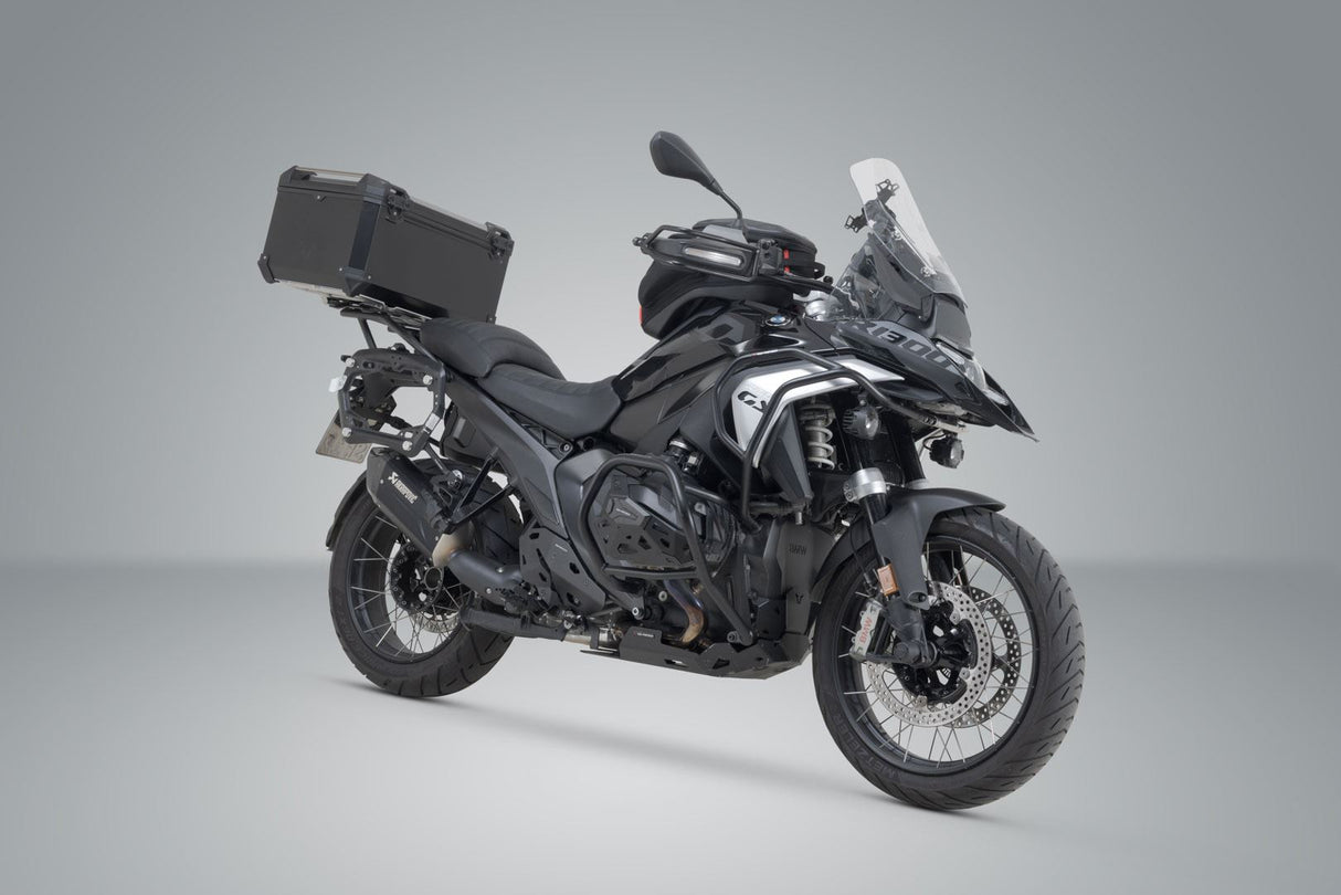 TRAX ADV top case XL Aluminum. Silver.