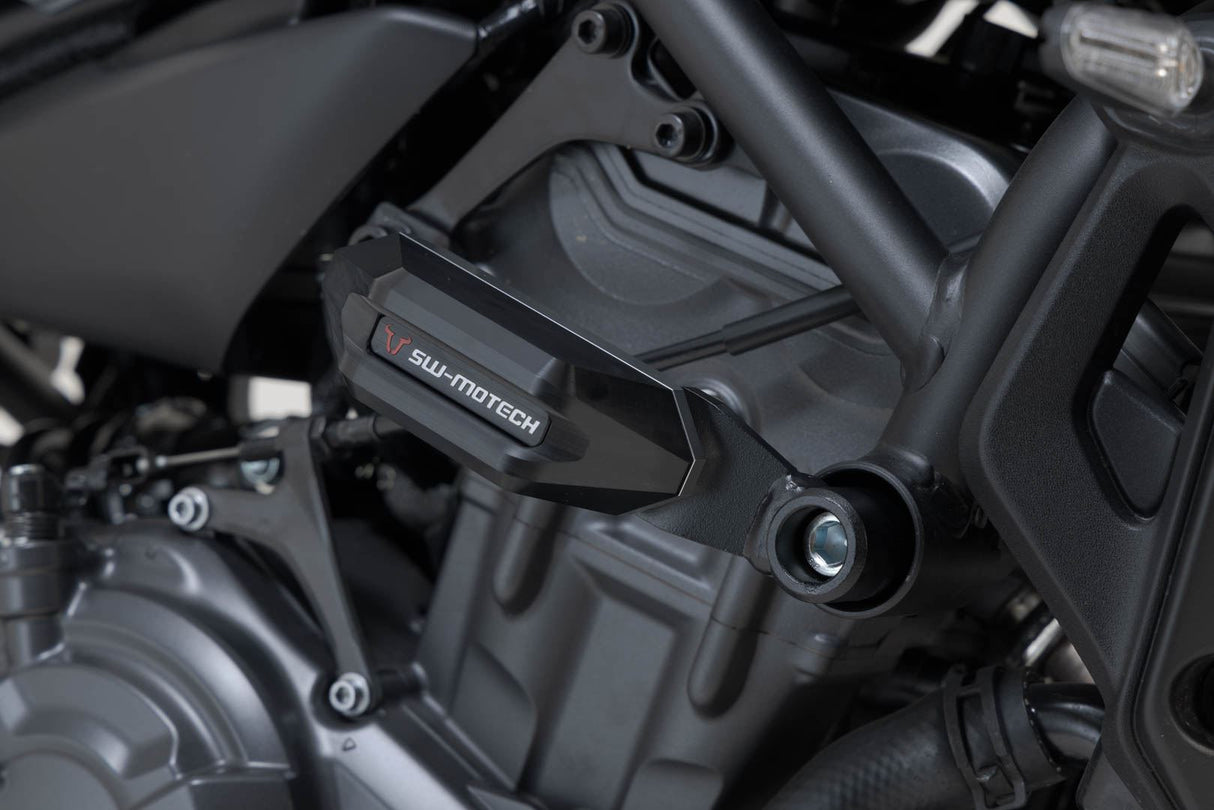 Frame slider kit  Yamaha MT-07 (14-) / MT-07 Tracer (16-) Black