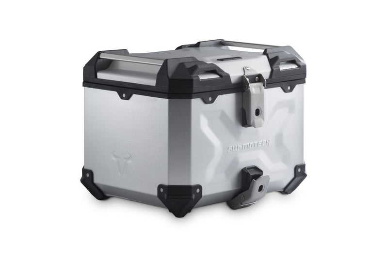 TRAX ADV Top Case Aluminum 38 litre Silver