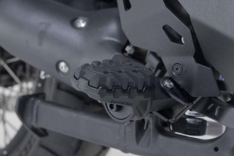 EVO footrest kit Black. Ducati Multistrada V4 / V2 DesertX.