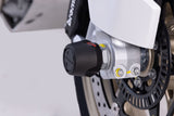 Slider set for front axle Moto Guzzi V100 Mandello/S (22-) Black