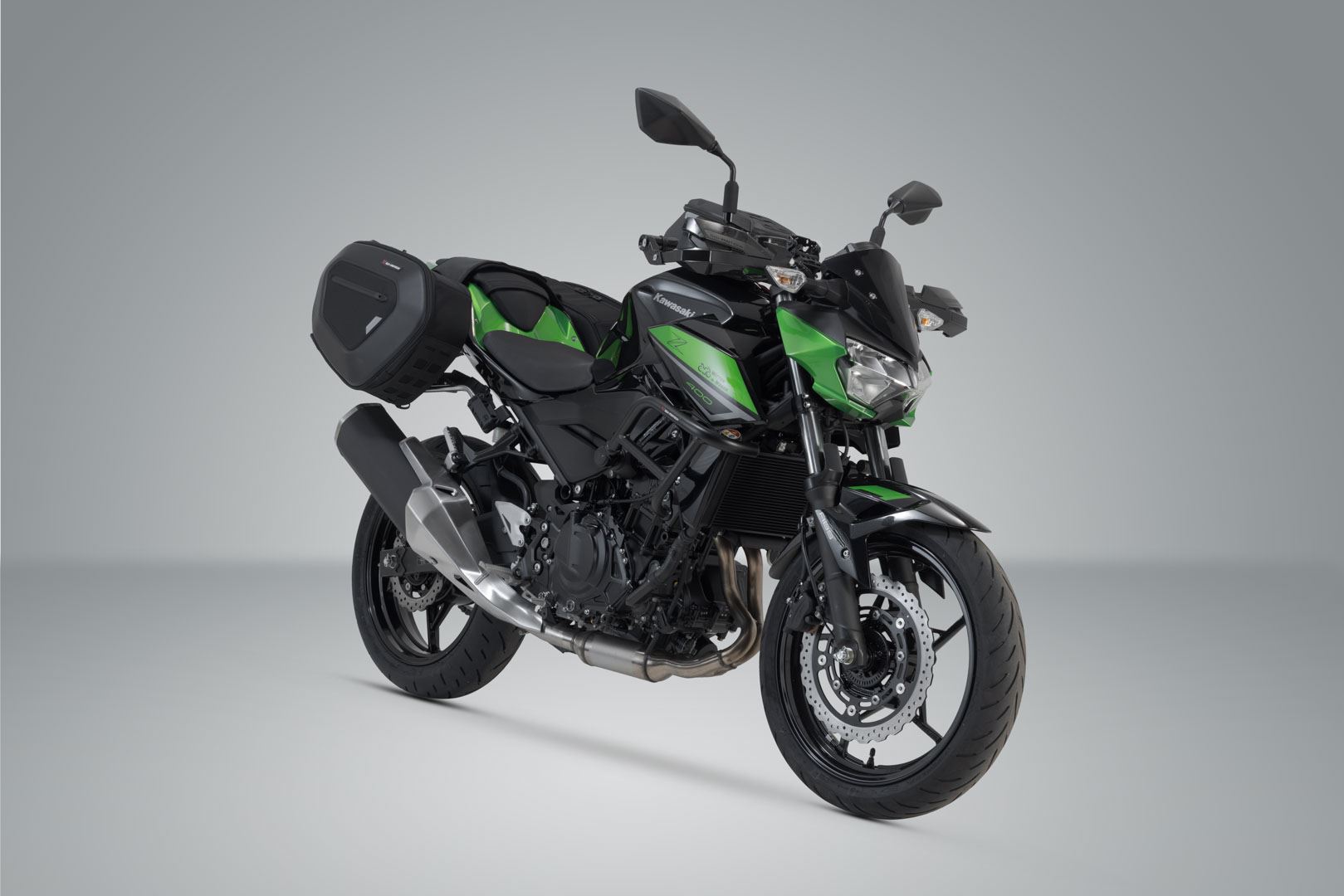 PRO BLAZE H Saddlebag Set Kawasaki Ninja/ Z 400 (18-) Black – SW