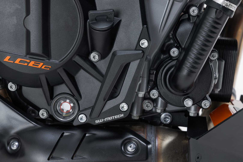 Engine case protector Black. KTM 990 Duke (23-).