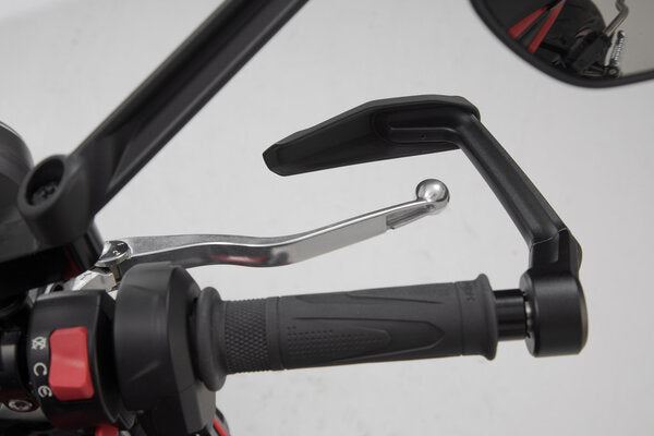 Lever Guards Triumph Street Triple 765 R / S (19-) with Wind Protection Black