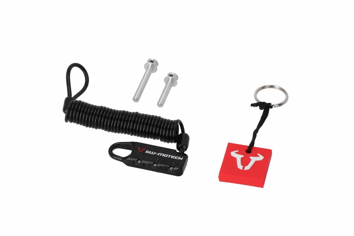 Anti-theft Protection for PRO/ EVO tank bag Security pin/motorbike Luggage Cable Lock
