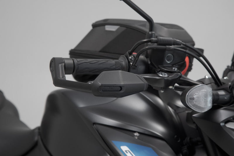 Lever Guards Suzuki GSX-S 750 (16-), GSX-S 1000 (15-) with Wind Protection Black