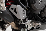 Heel guard right Triumph Tiger 900/GT/Rally/Pro (19-23) Silver