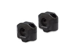 Bar riser for Ø 22 mm handlebar H=20 mm Black