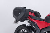 PRO BLAZE H saddlebag set Black. CB500F/CB650F/CBR500R/CBR600RR/CBR650F.