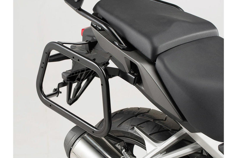 TRAX ADV Aluminium Case System 45/45 litre Honda VFR800X Crossrunner (15-) Black