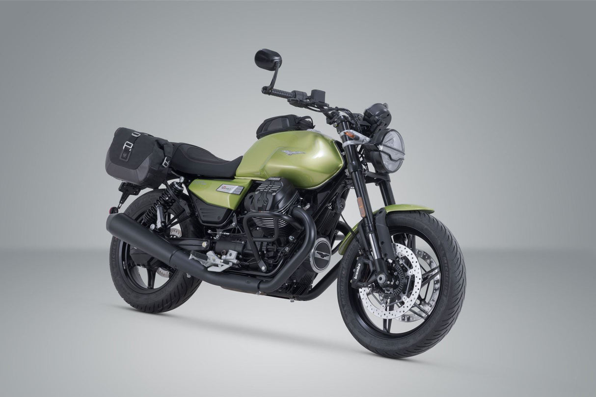 Legend Gear side bag system LC Moto Guzzi V7 models (20-).