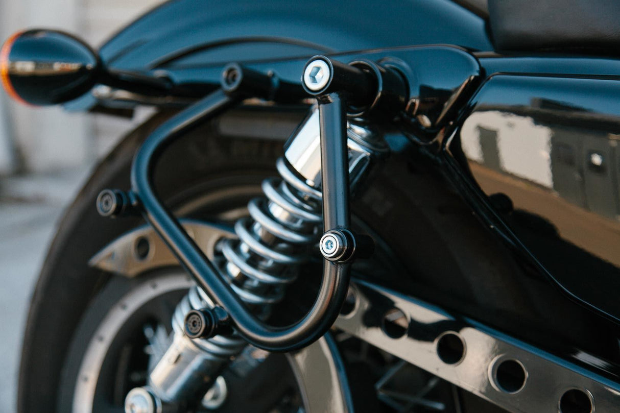 SLC Side Carrier Left Harley-Davidson Sportster models (04-)