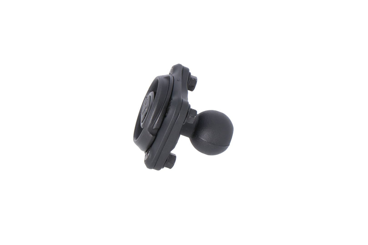 T-Lock holder for socket arm Incl 1" ball Black