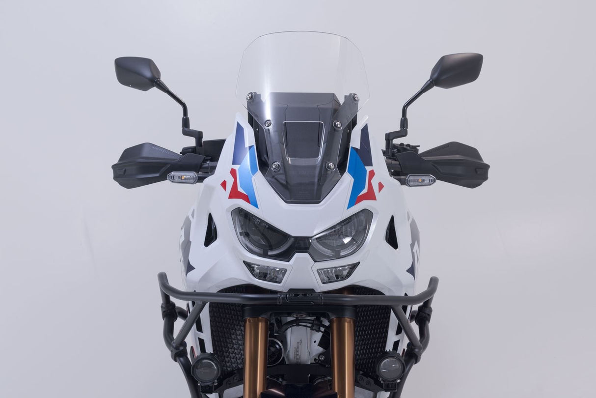 Adventure handguard kit Black. Honda CRF1000L/AS, CRF1100L/AS, X - ADV. - SW - Motech UK