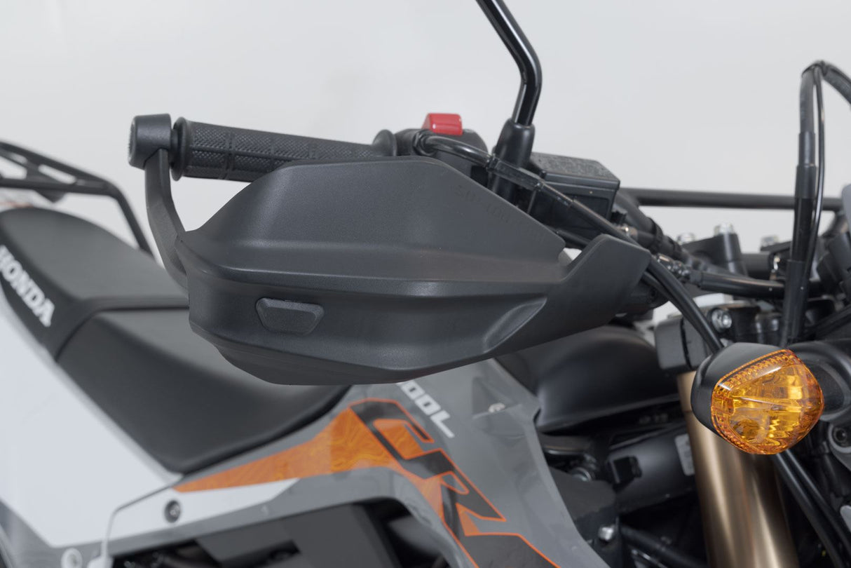 Adventure handguard kit Black. Honda CRF300L Triumph Scrambler 400X. - SW - Motech UK