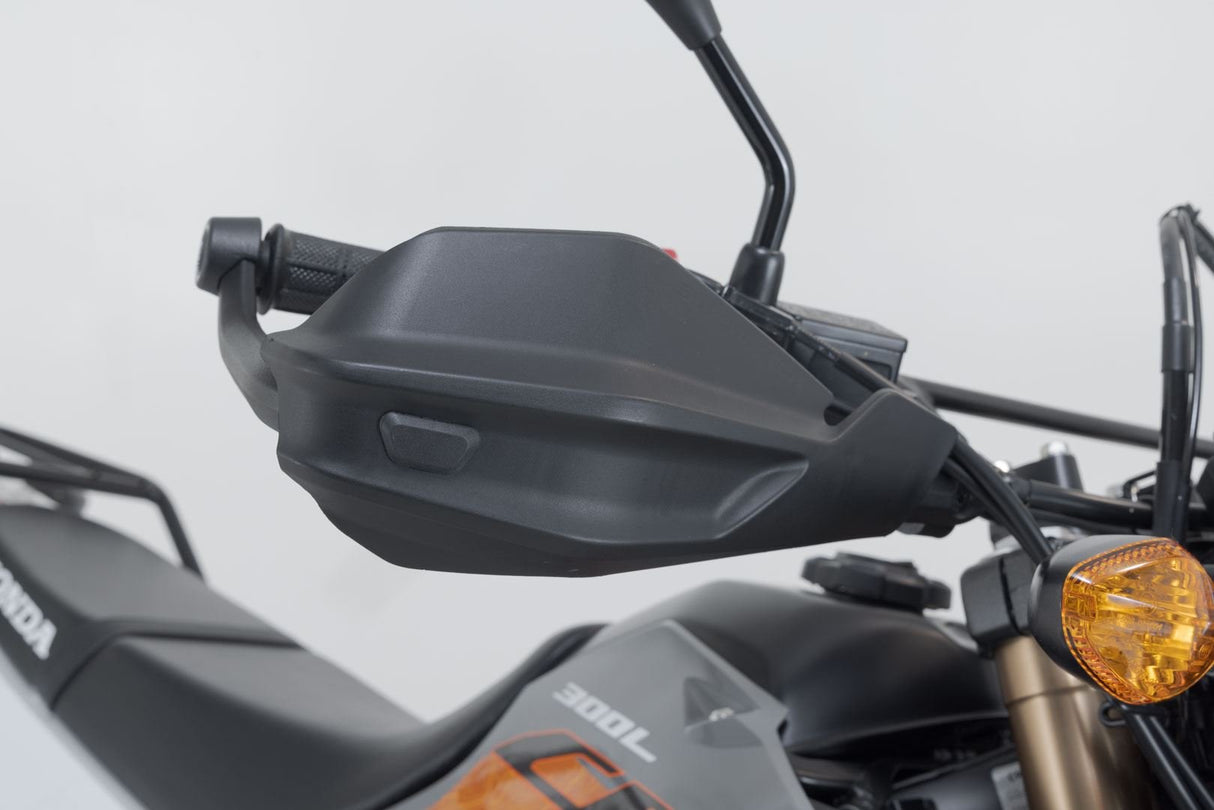 Adventure handguard kit Black. Honda CRF300L Triumph Scrambler 400X. - SW - Motech UK
