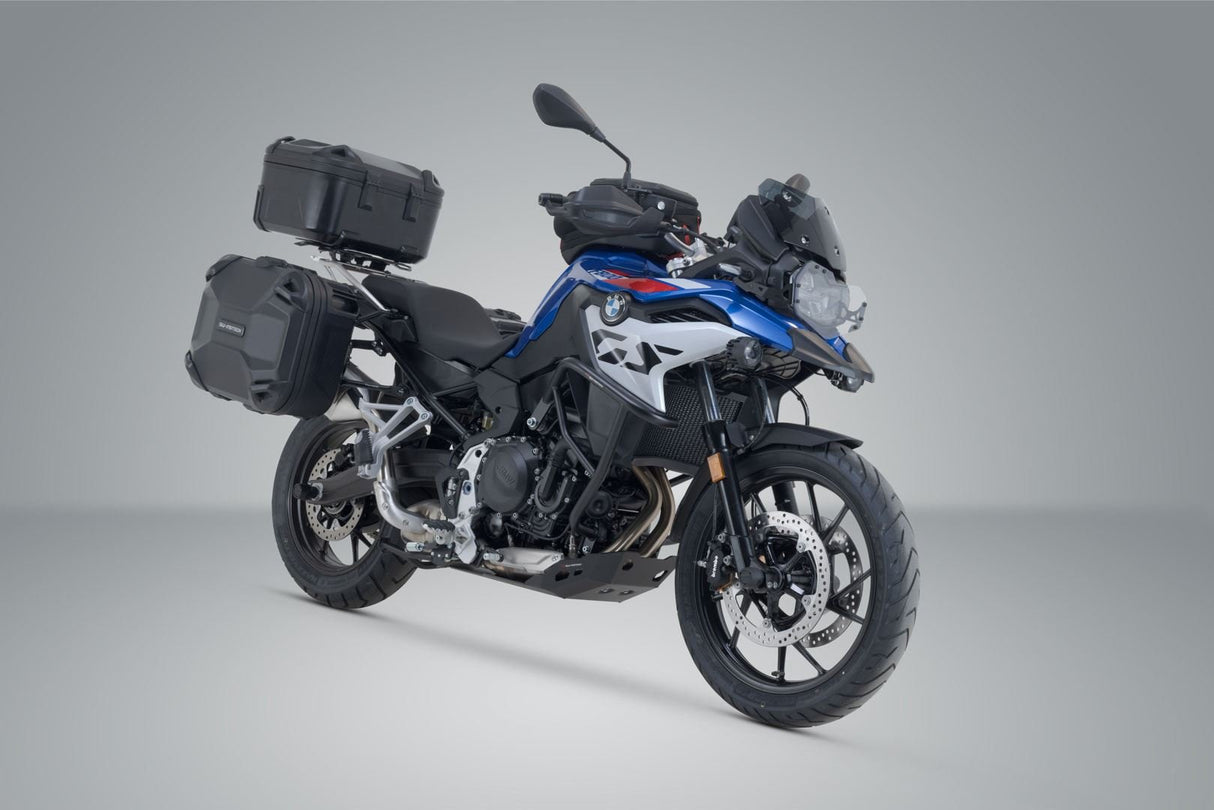 Adventure set DUSC Black. BMW F 750/800/850 GS. For stainl. steel ra. - SW - Motech UK