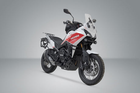 Adventure set DUSC Black. Moto Morini X-Cape 650 (21-). - SW-Motech UK