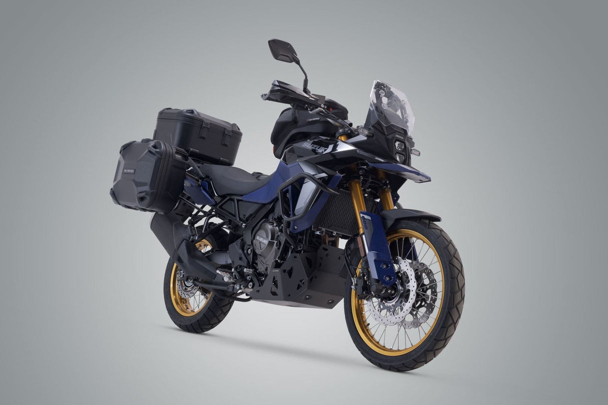Adventure set DUSC Black. Suzuki V - Strom 800 / 800DE (22 - ). - SW - Motech UK