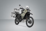 Adventure set Luggage Kawasaki KLR 650 (22 - ) Silver - SW - Motech UK