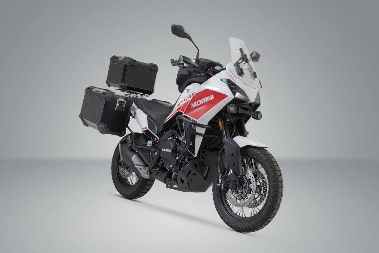 Adventure set luggage Moto Morini X-Cape (21-) Black - SW-Motech UK