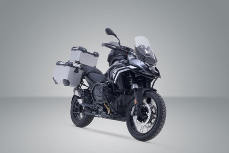 Adventure set luggage Silver. BMW R 1300 GS (23 - ). BMW top case holder. - SW - Motech UK