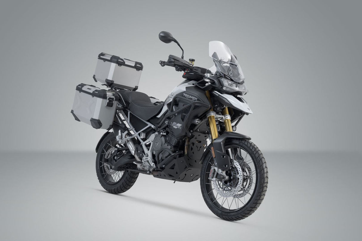 Adventure set luggage Silver. Tiger 1200 Rally Pro/GT/GT Pro (22 - ). - SW - Motech UK