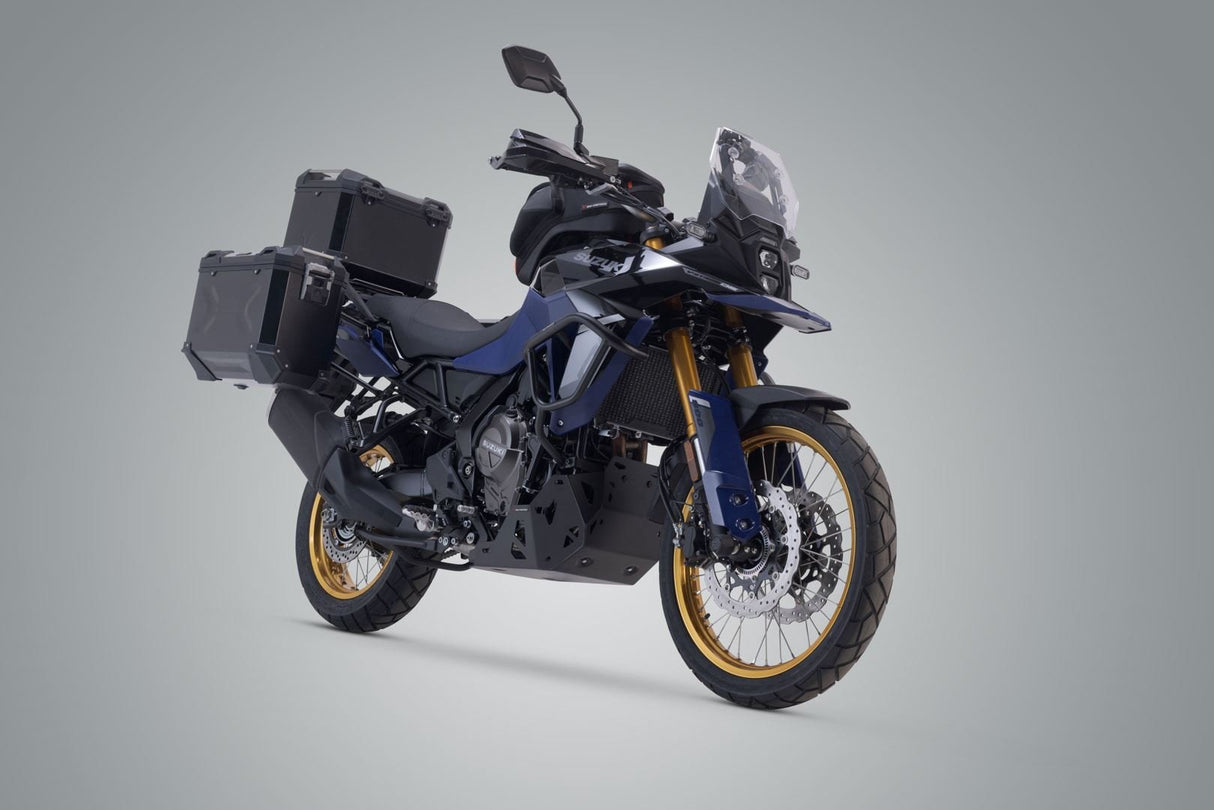 Adventure set Luggage Suzuki V - Strom 800DE (22 - ) Black - SW - Motech UK