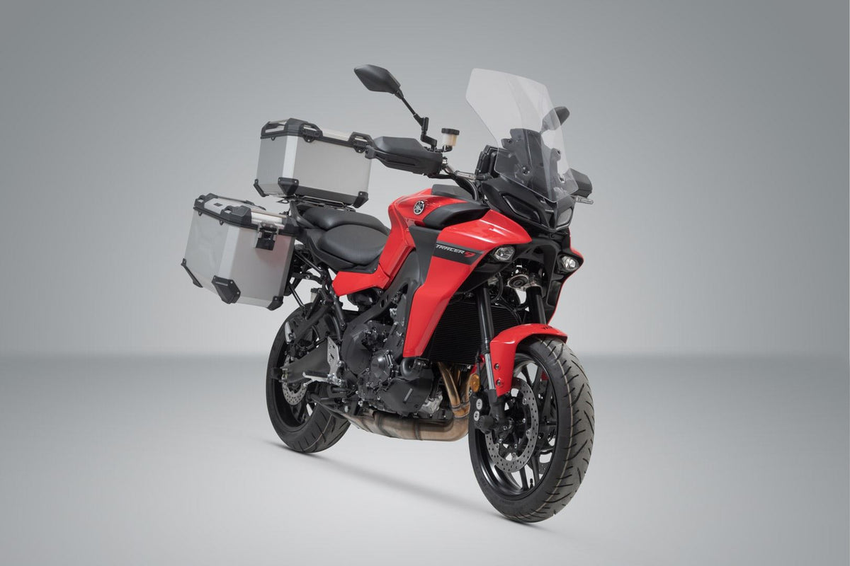 Adventure Set Luggage Yamaha Tracer 9 (20-) Silver - SW-Motech UK