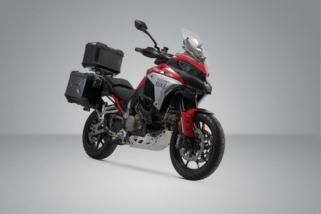 Adventure set TRAX ADV US - model Black. Ducati Multistrada V4 (20 - ). - SW - Motech UK