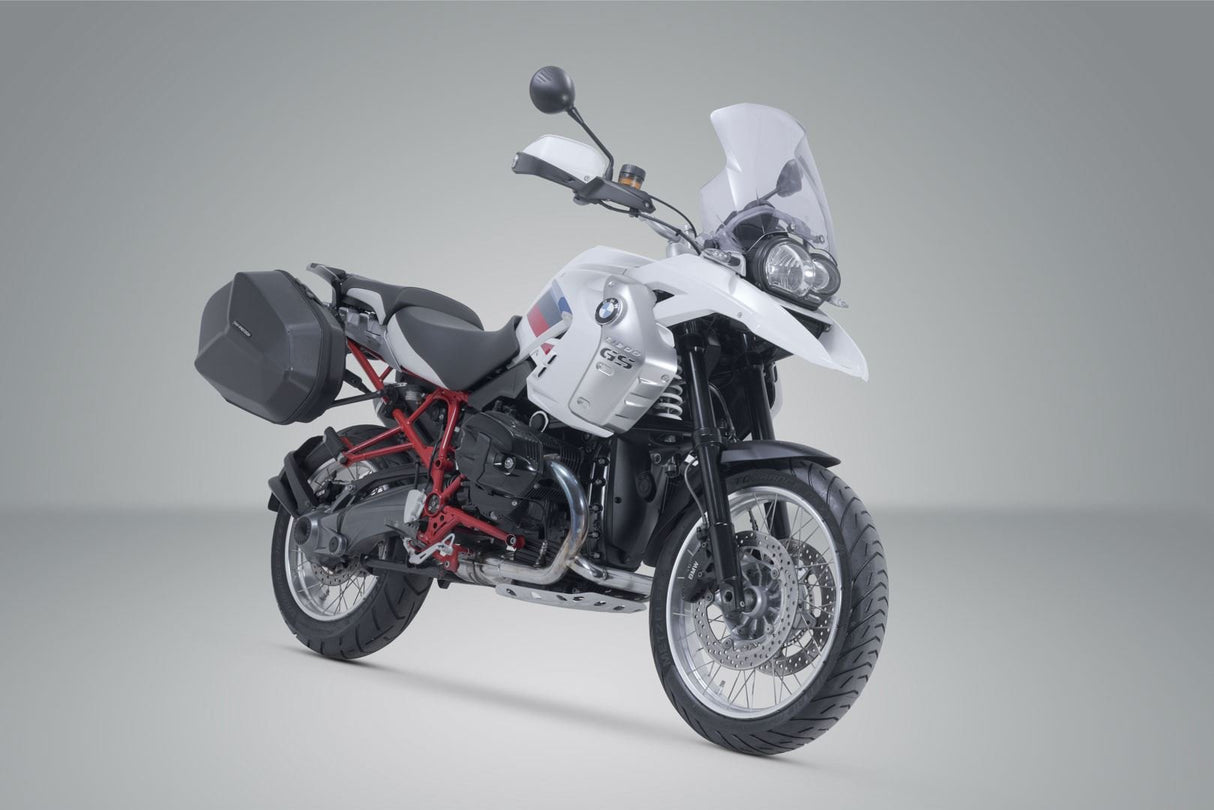 AERO ABS side case system 2x25 l. BMW R1200GS (04 - 12) / Adv (06 - 13). - SW - Motech UK