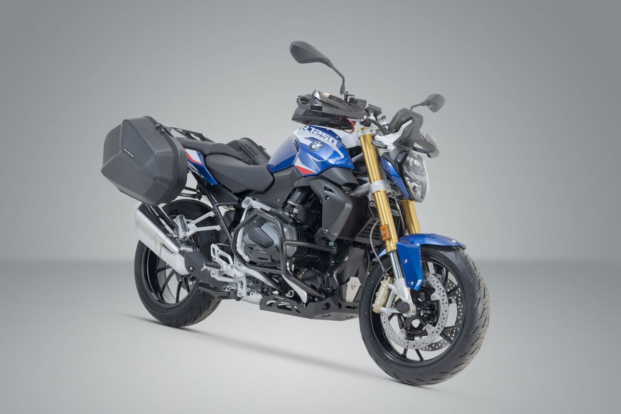 AERO ABS side case system 2x25 litre BMW R1200 R/RS (14 - 18), R1250 R/RS (18 - ) - SW - Motech UK