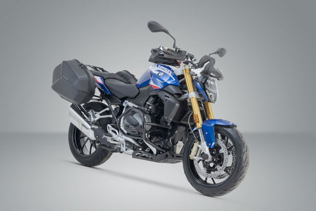 AERO ABS side case system 2x25 litre BMW R1200 R/RS (14 - 18), R1250 R/RS (18 - ) - SW - Motech UK