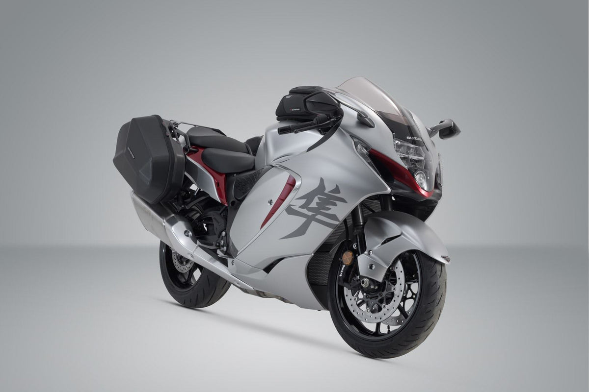 AERO ABS Side Case System 2x25 litre Suzuki GSX 1300 R Hayabusa (20-) - SW-Motech UK
