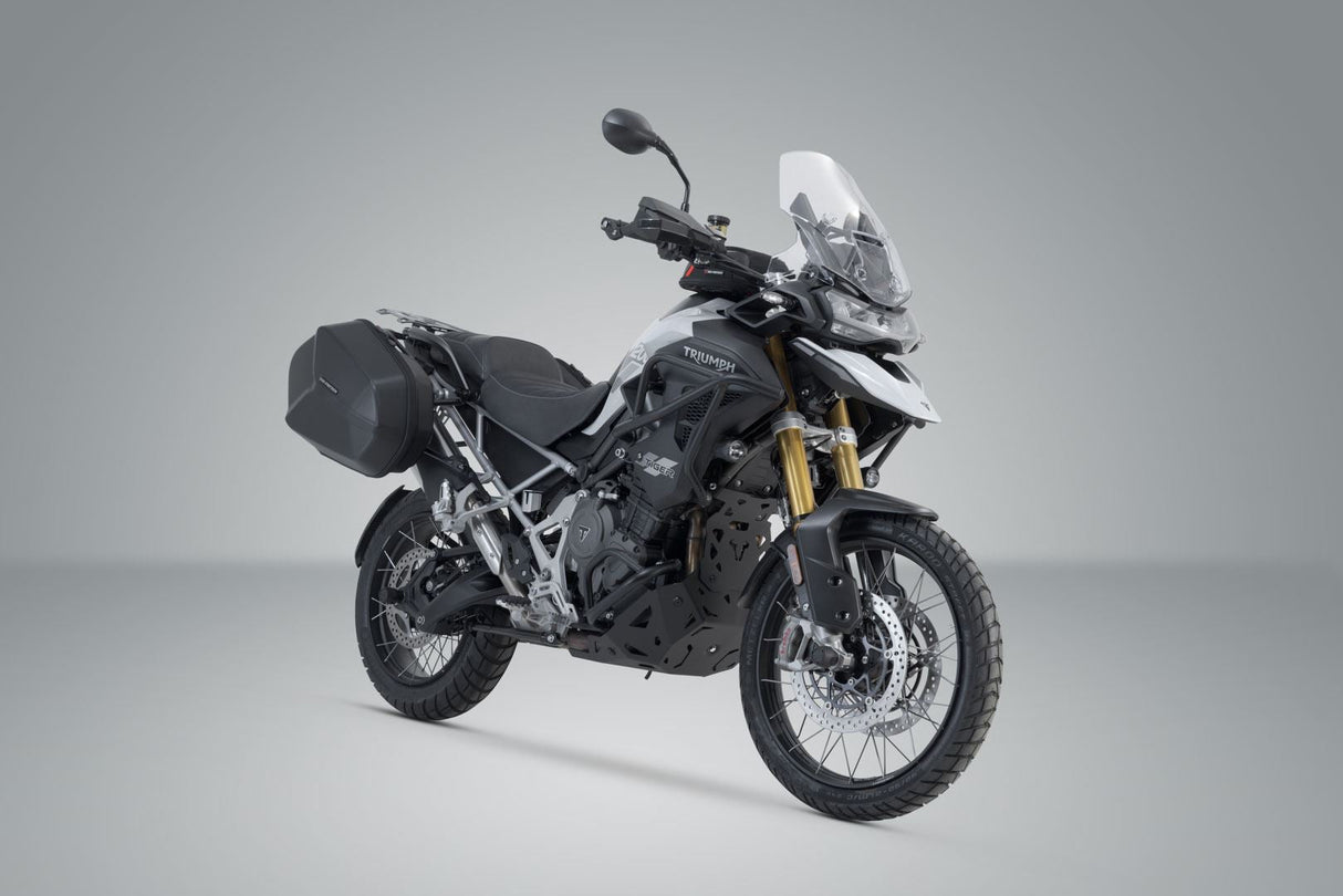 AERO ABS side case system Tiger 1200 Rally Pro/GT/GT Pro (22 - ) 2x25 Litre - SW - Motech UK