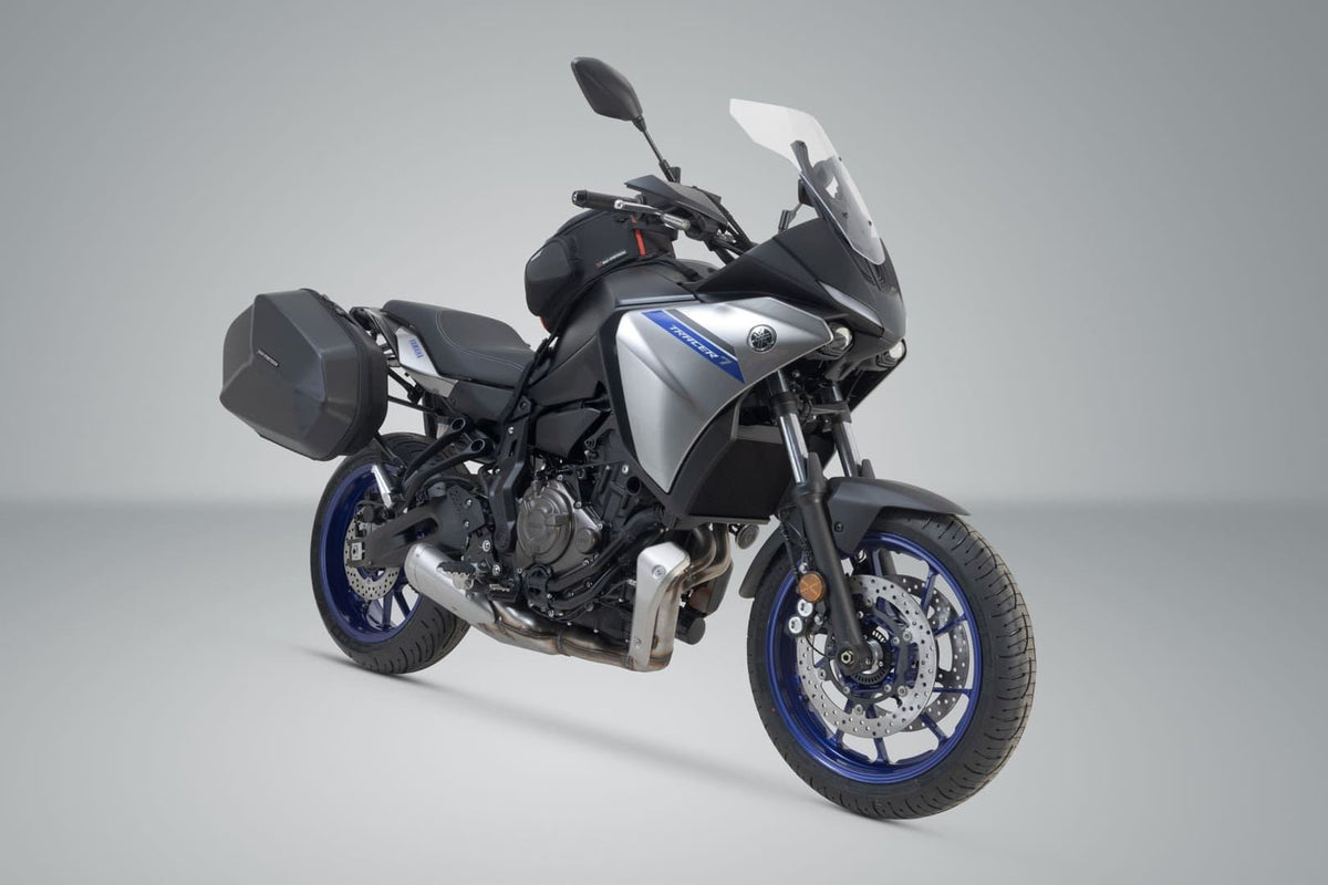 AERO ABS side case system Yamaha MT-07 Tracer (16-) 2x25 Litre - SW-Motech UK